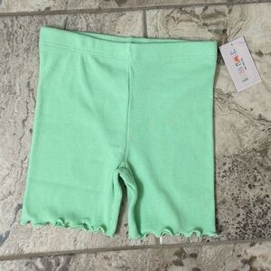 NWT Size 3T Garanimals Mint Green Ruffle Hem Shorts